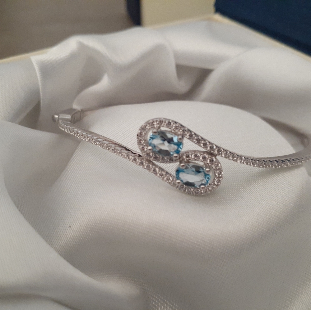 Genuine Swiss Blue Bracelet